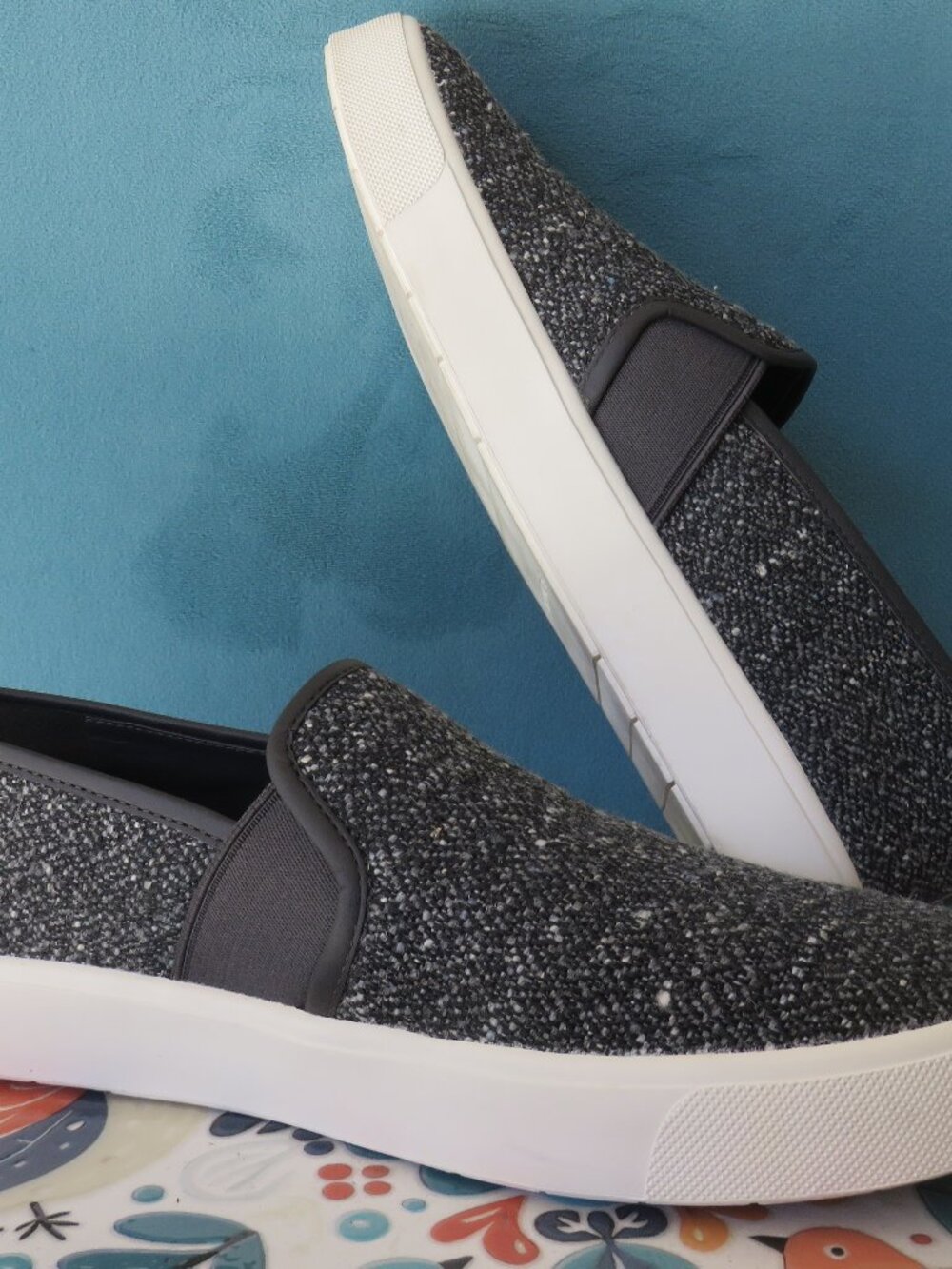 Vince Blair - 5 Slip on Sneaker Grey FB
